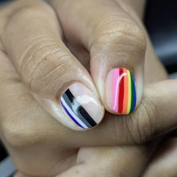 Nail work by Emerald Nail Studio