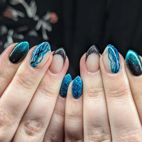 Nail work by Emerald Nail Studio