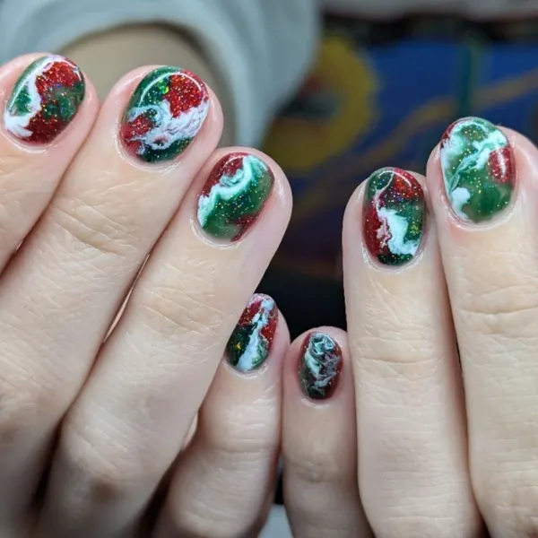 Nail work by Emerald Nail Studio