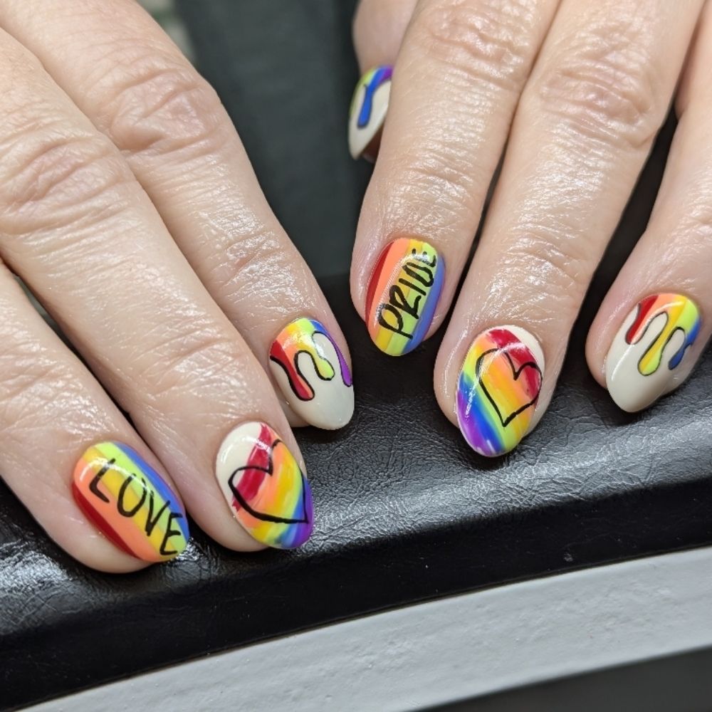Emerald Nail Studio nail work in Omaha, example 1