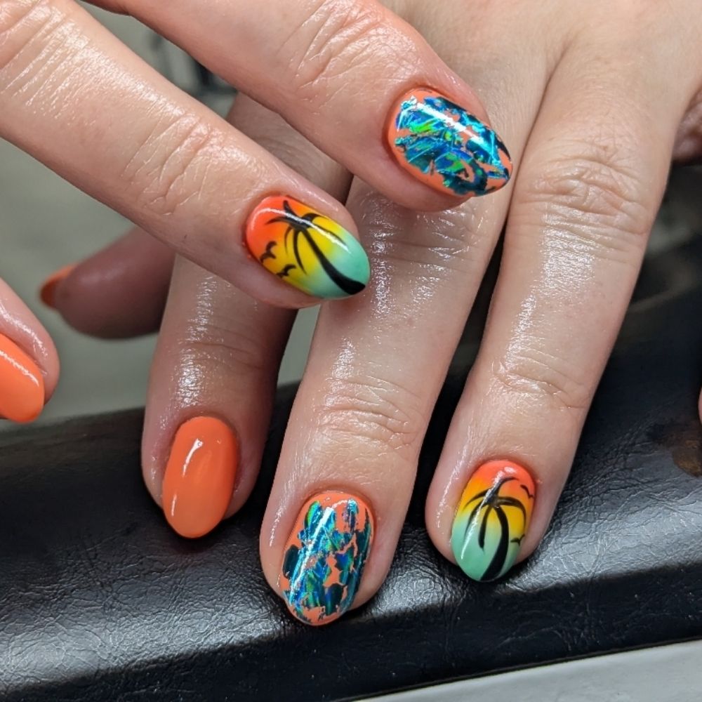 Nail work by Emerald Nail Studio
