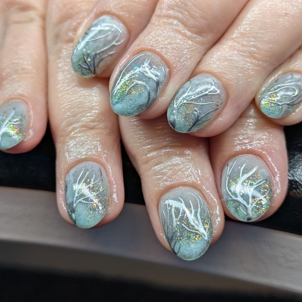 Nail work by Emerald Nail Studio
